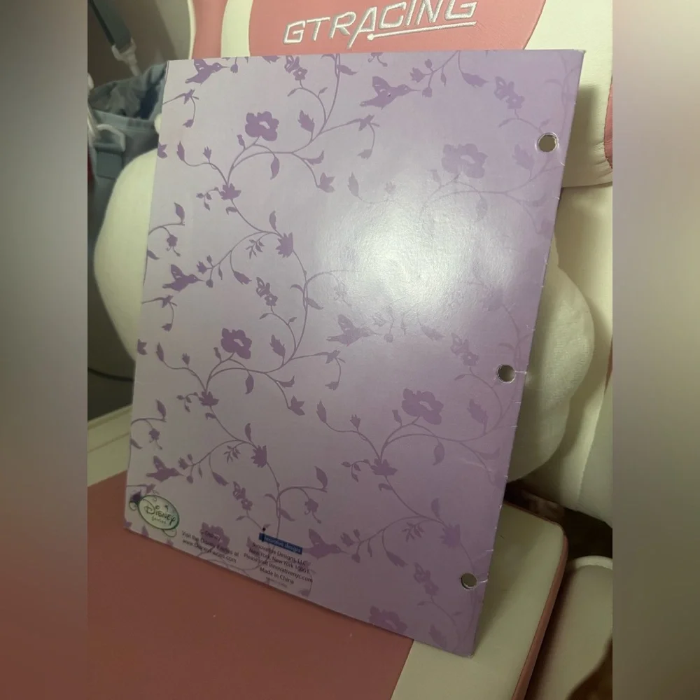 Disney Tinker Bell Y2K 3-Prong Folder early 2000’s